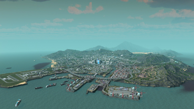Illustration for article titled Someone Recreated GTA V's Los Santos In Cities: Skylines
